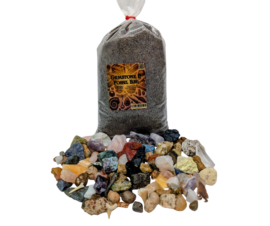 Gemstone & Fossil Bag